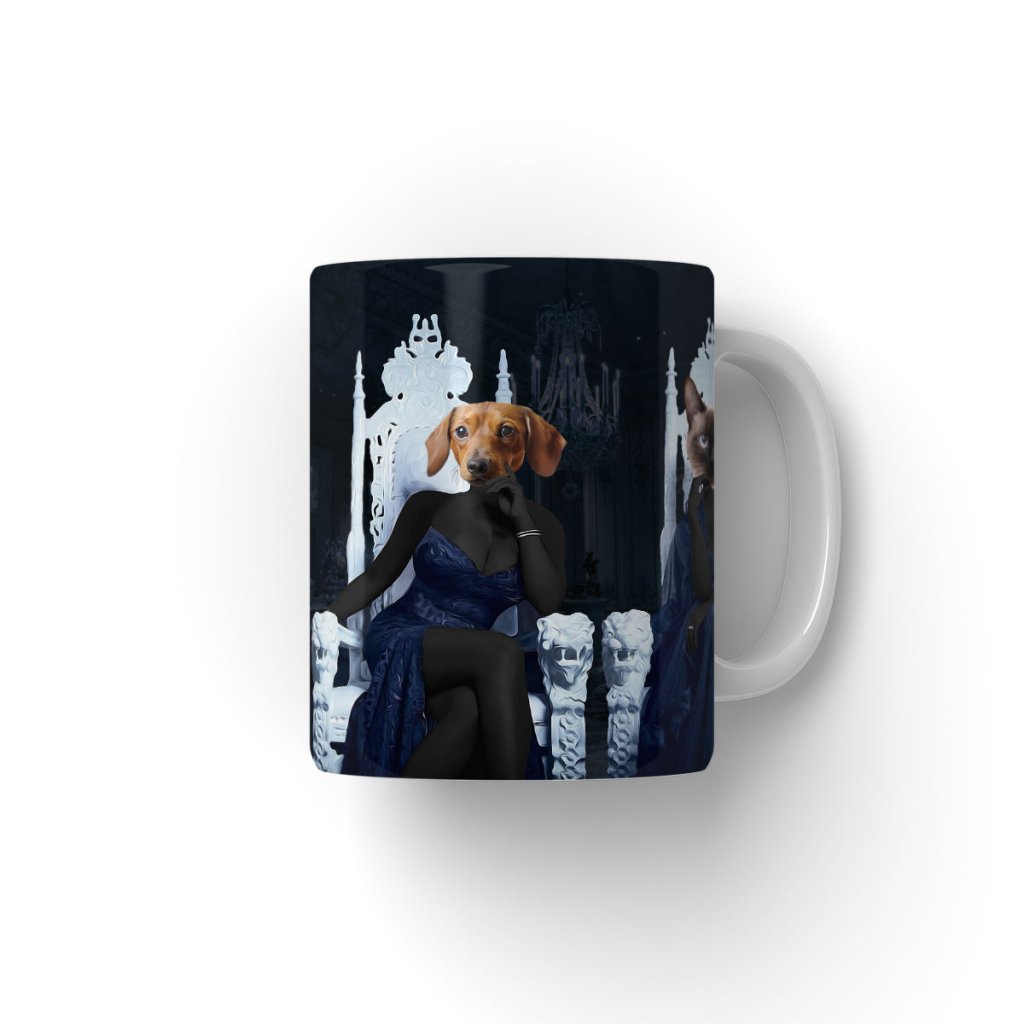 The Sassy Housewives Of Atlanta: Custom Pet Coffee Mug - Paw & Glory - Dog Portraits - Pet Portraits