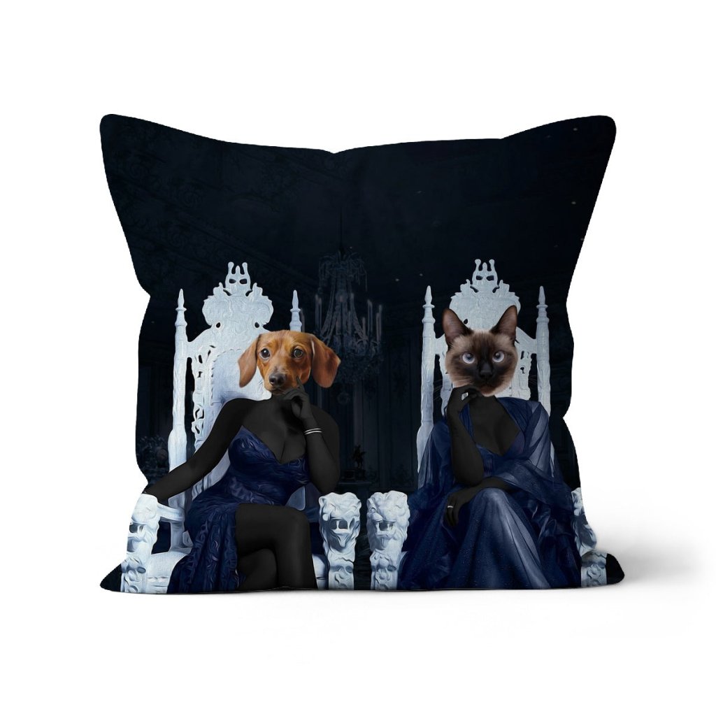 Pet Portraits | The Sassy Housewives Of Atlanta: Custom Pet Pillow | Paw & Glory