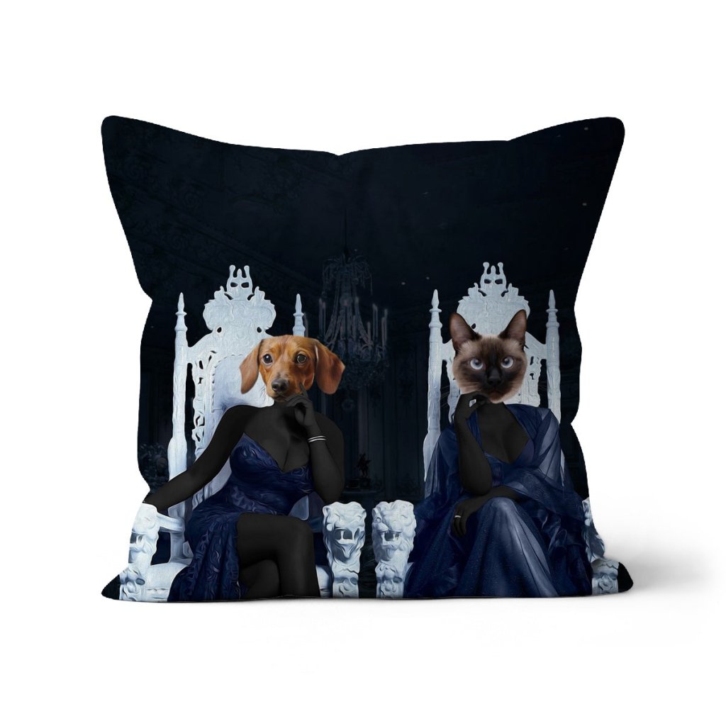 Pet Portraits | The Sassy Housewives Of Atlanta: Custom Pet Pillow | Paw & Glory