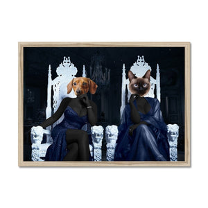 The Sassy Housewives Of Atlanta: Custom Pet Portrait - Paw & Glory - Dog Portraits - Pet Portraits