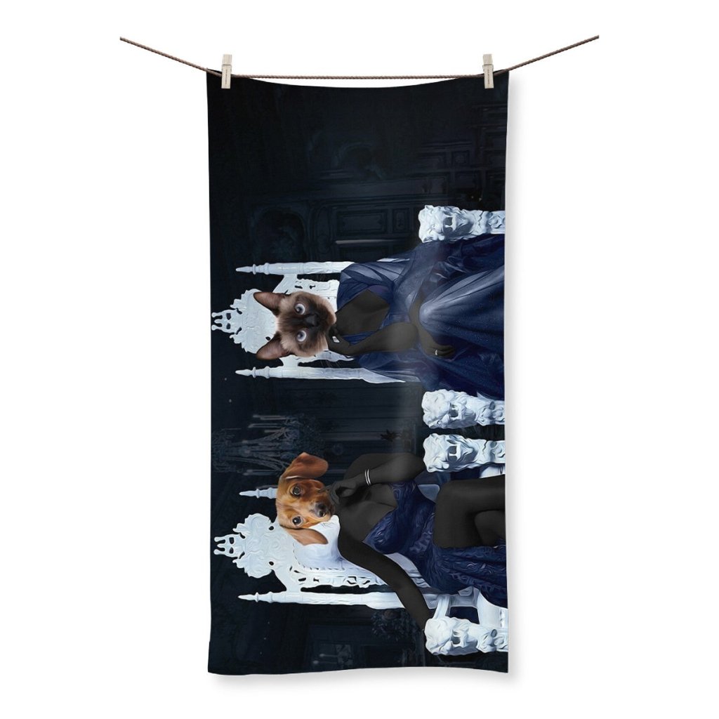 The Sassy Housewives Of Atlanta: Custom Pet Towel - Paw & Glory - Dog Portraits - Pet Portraits