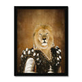 The Savant: Animal Art Framed Portrait