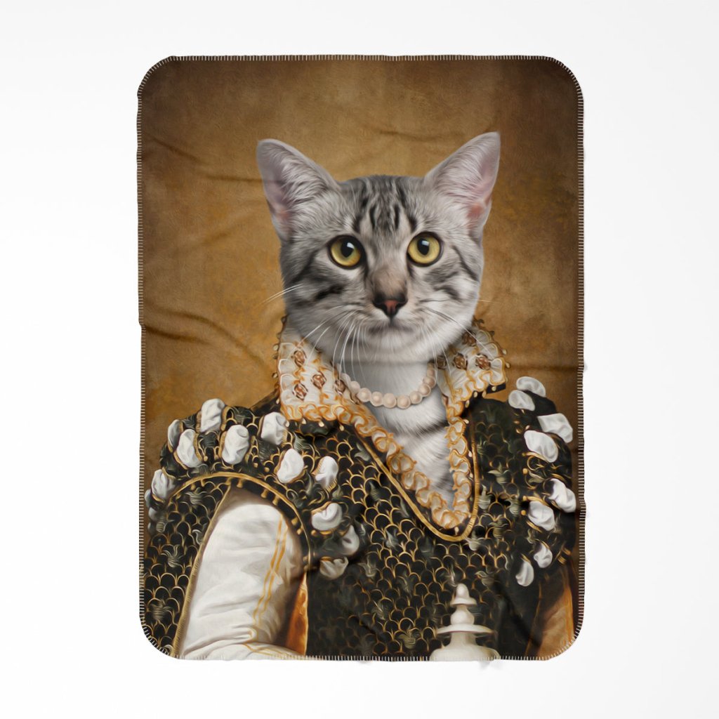 Pet Portraits | The Savant: Custom Pet Blanket | Paw & Glory