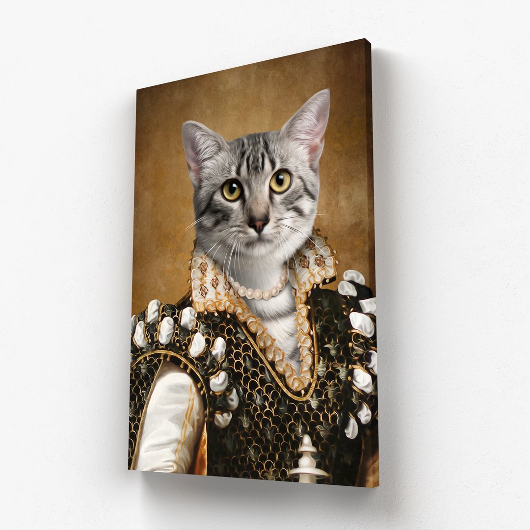 The Savant: Custom Pet Canvas - Paw & Glory - Dog Portraits - Pet Portraits