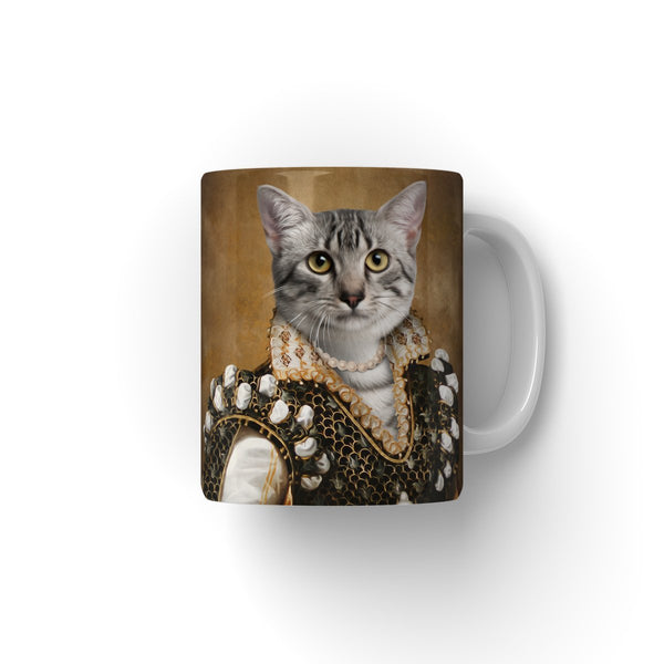 The Savant: Custom Pet Coffee Mug | royal pet portrait | Paw & Glory