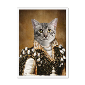 The Savant: Custom Pet Portrait - Paw & Glory - Dog Portraits - Pet Portraits