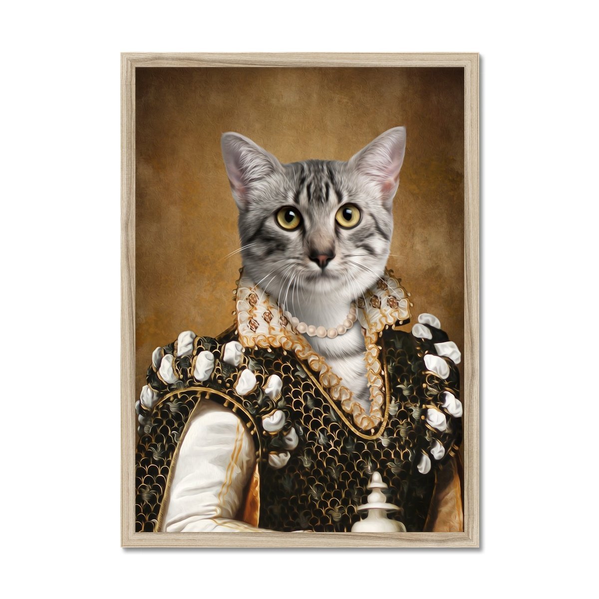 Pet Portraits | The Savant: Custom Pet Portrait | Paw & Glory