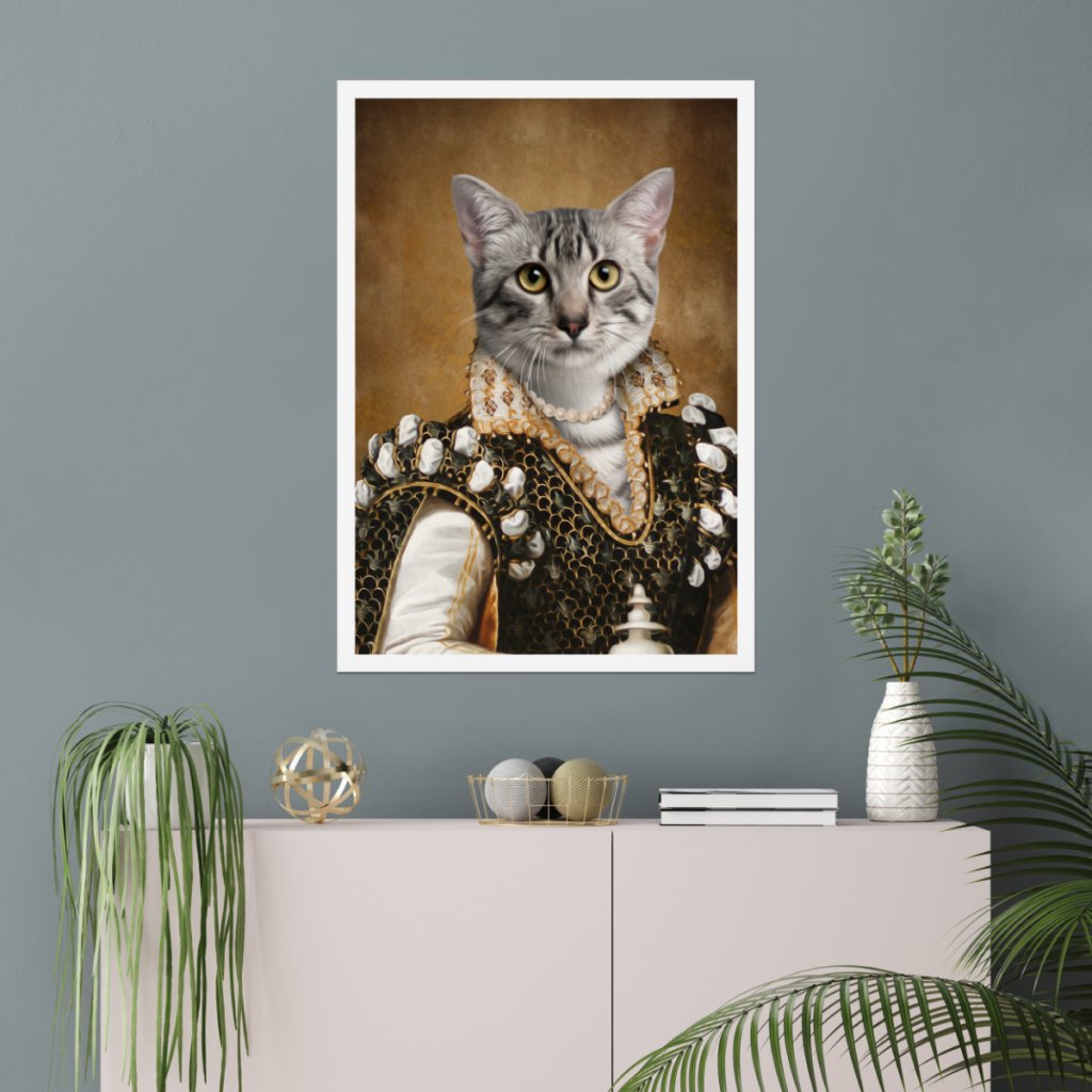 Pet Portraits | The Savant: Custom Pet Poster | Paw & Glory