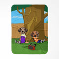 The Schemers (Phineas and Ferb Inspired): Custom Pet Blanket