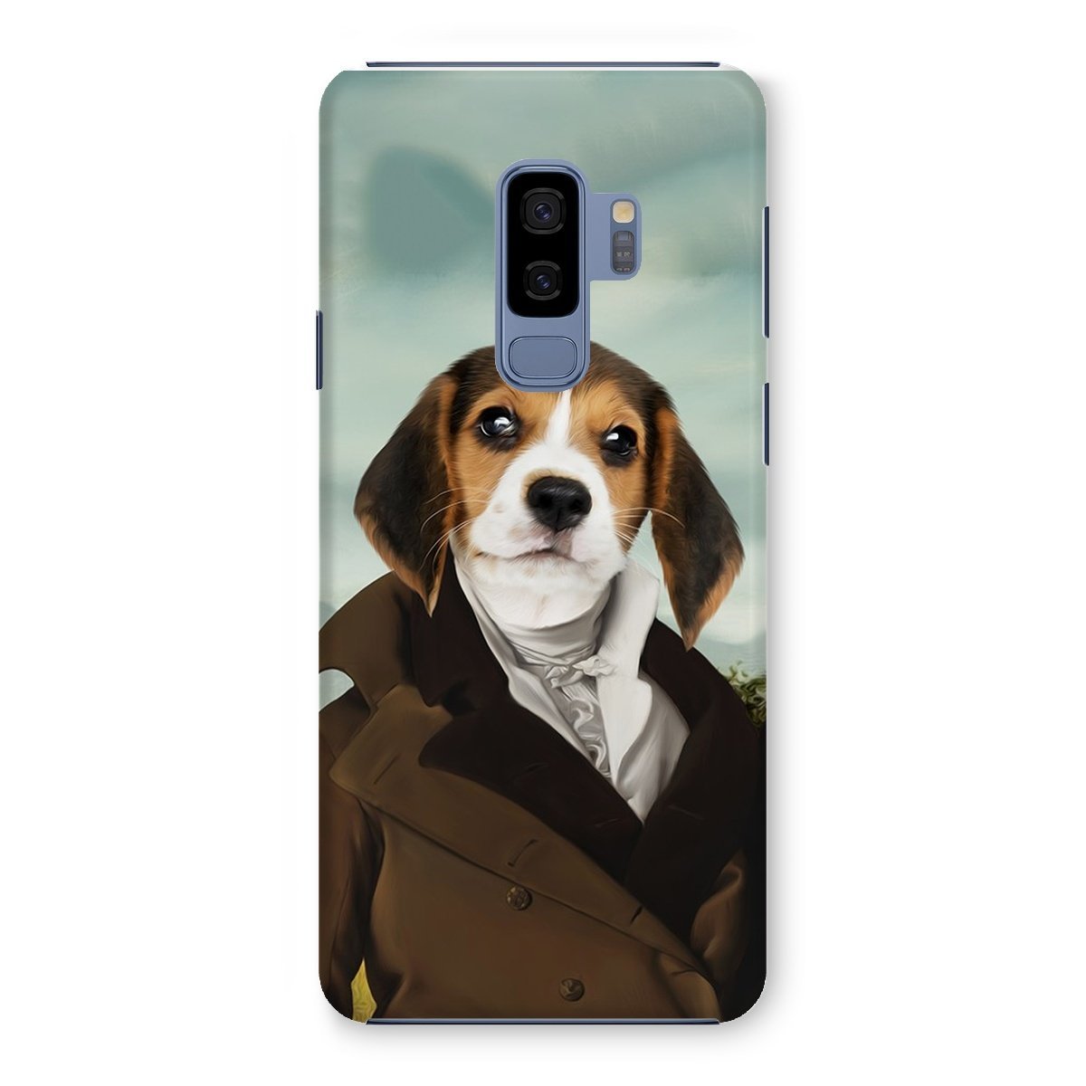 The Scholar: Custom Pet Phone Case - Paw & Glory - Dog Portraits - Pet Portraits