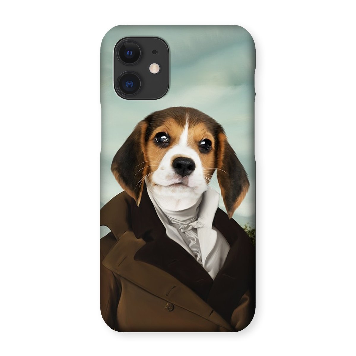 Pet Portraits | The Scholar: Custom Pet Phone Case | Paw & Glory