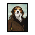 The Scholar: Custom Pet Portrait