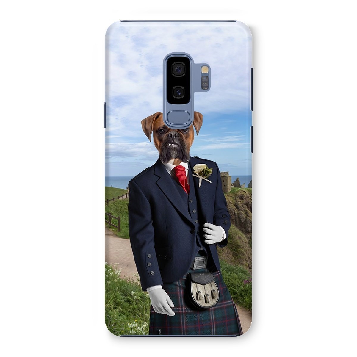 Pet Portraits | The Scottish Gent: Custom Pet Phone Case | Paw & Glory