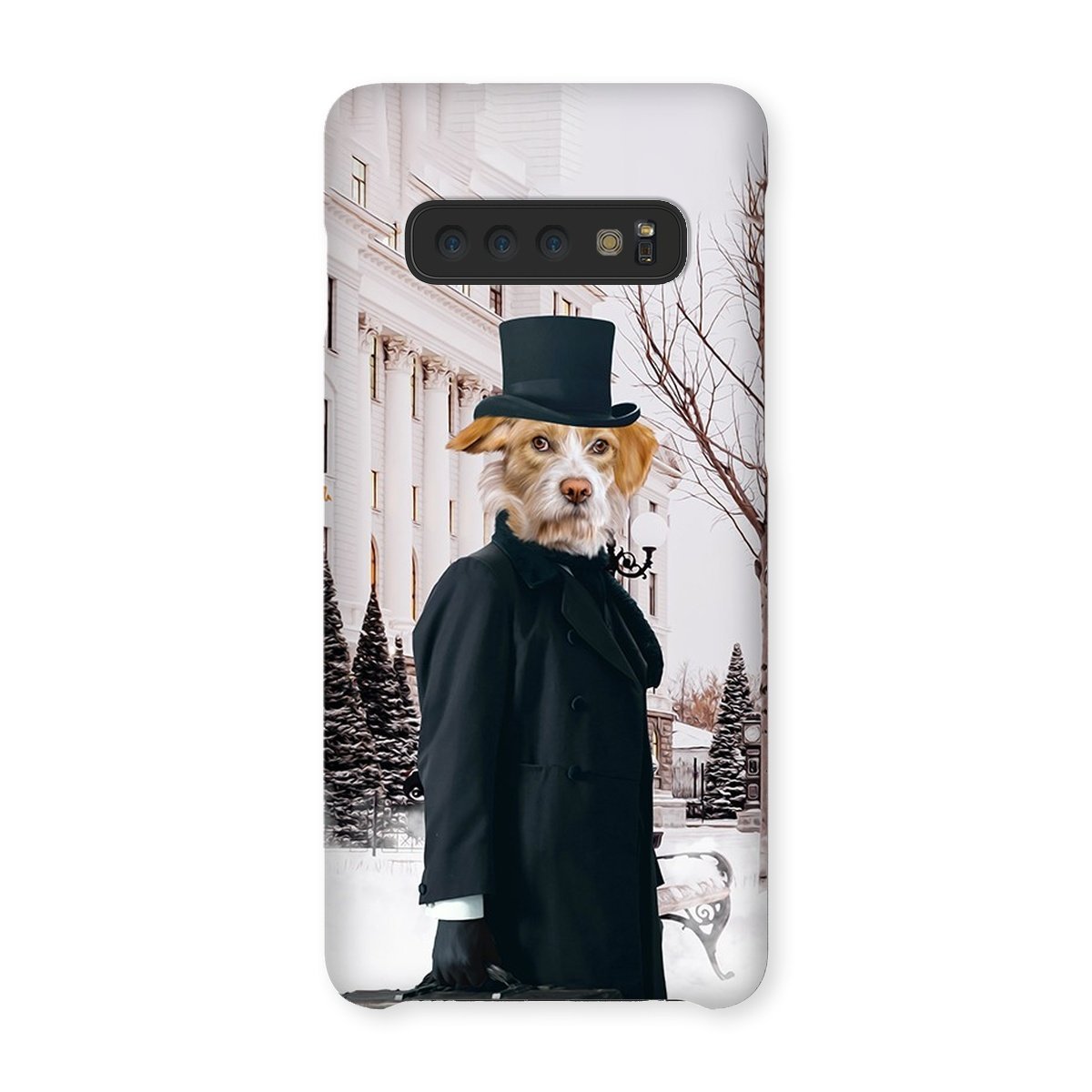 Pet Portraits | The Scrooge: Custom Pet Phone Case | Paw & Glory