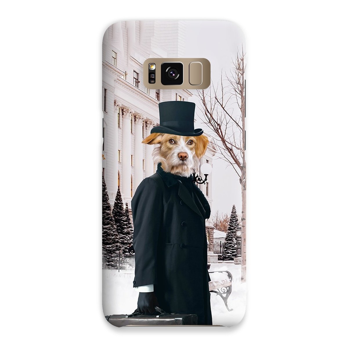 Pet Portraits | The Scrooge: Custom Pet Phone Case | Paw & Glory