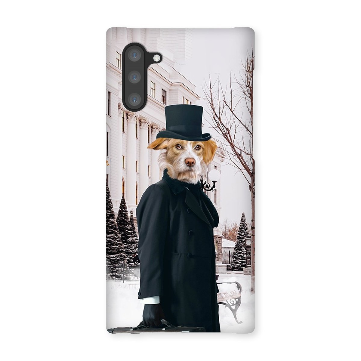 Pet Portraits | The Scrooge: Custom Pet Phone Case | Paw & Glory