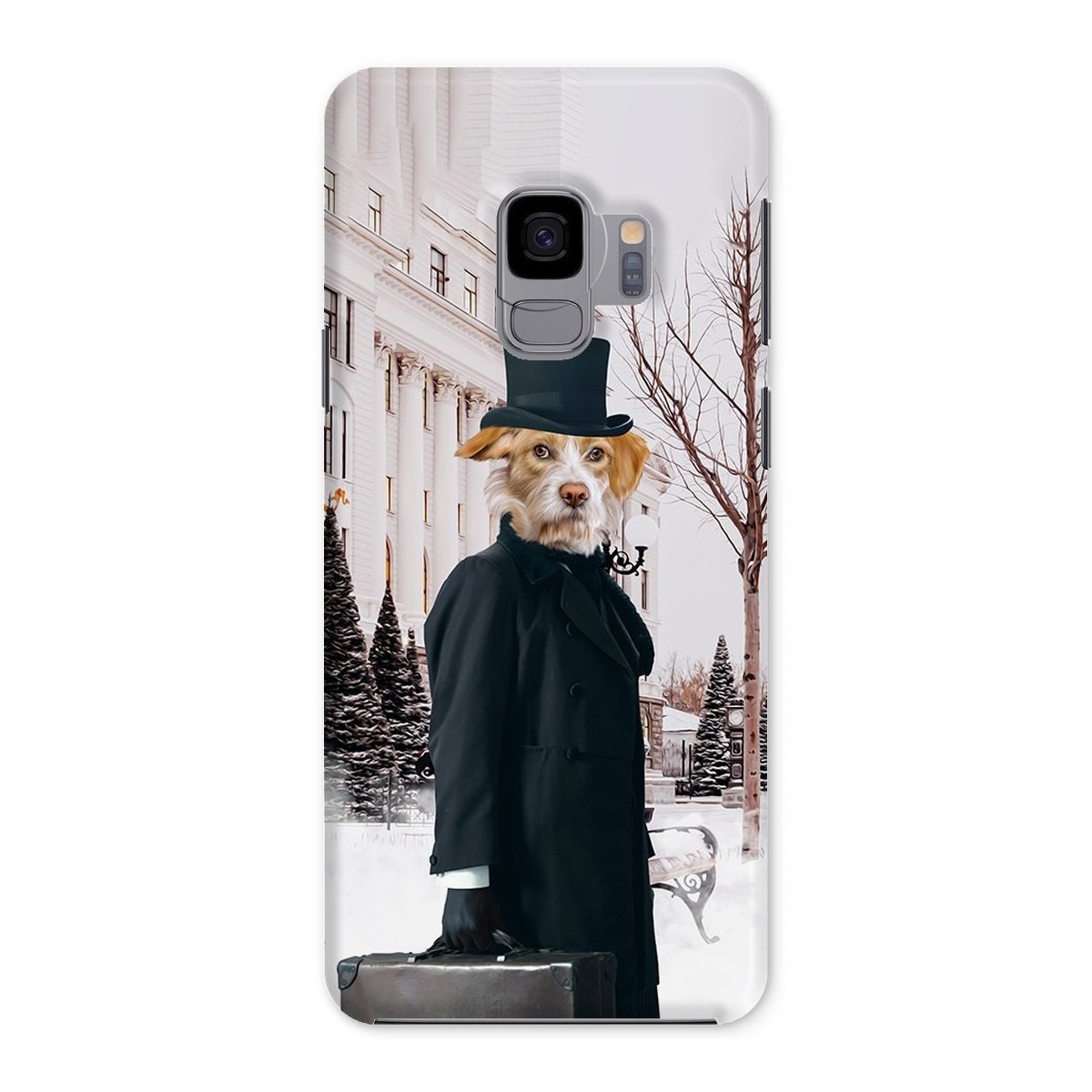Pet Portraits | The Scrooge: Custom Pet Phone Case | Paw & Glory