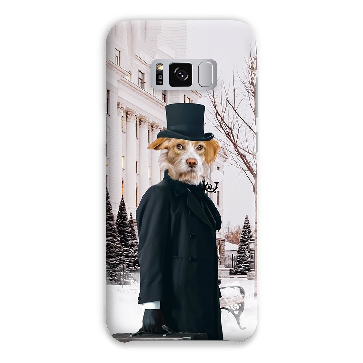 Pet Portraits | The Scrooge: Custom Pet Phone Case | Paw & Glory