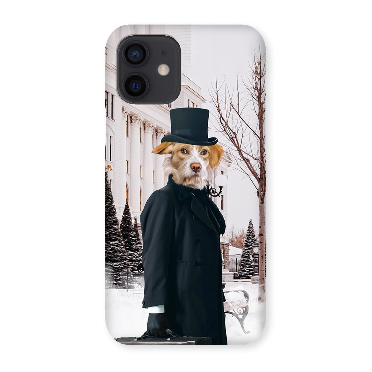 Pet Portraits | The Scrooge: Custom Pet Phone Case | Paw & Glory
