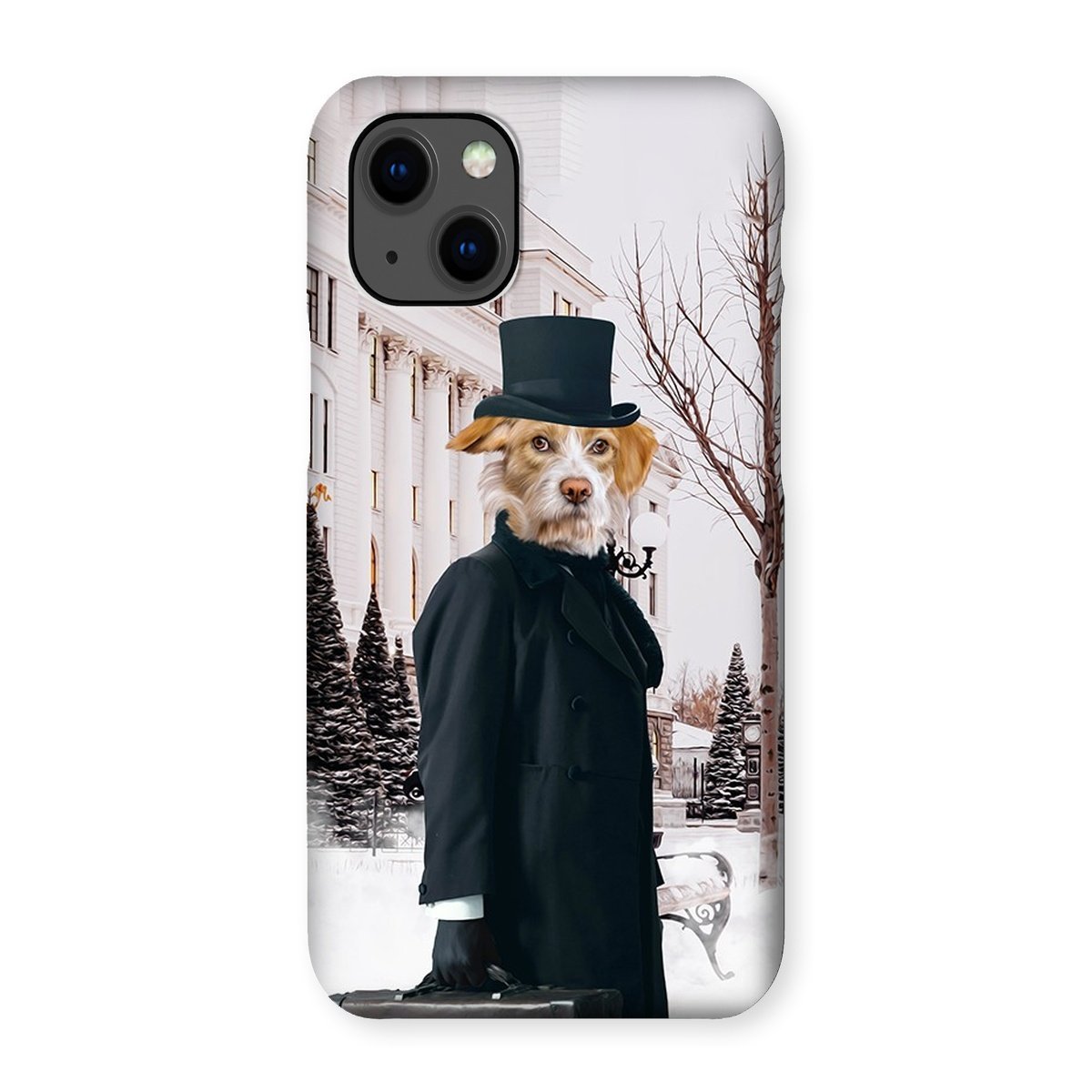 Pet Portraits | The Scrooge: Custom Pet Phone Case | Paw & Glory