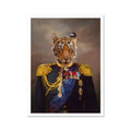 The Seasoned Sergeant: Animal Art Poster