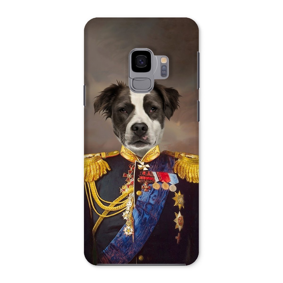 Pet Portraits | The Seasoned Sergeant: Custom Pet Phone Case | Paw & Glory