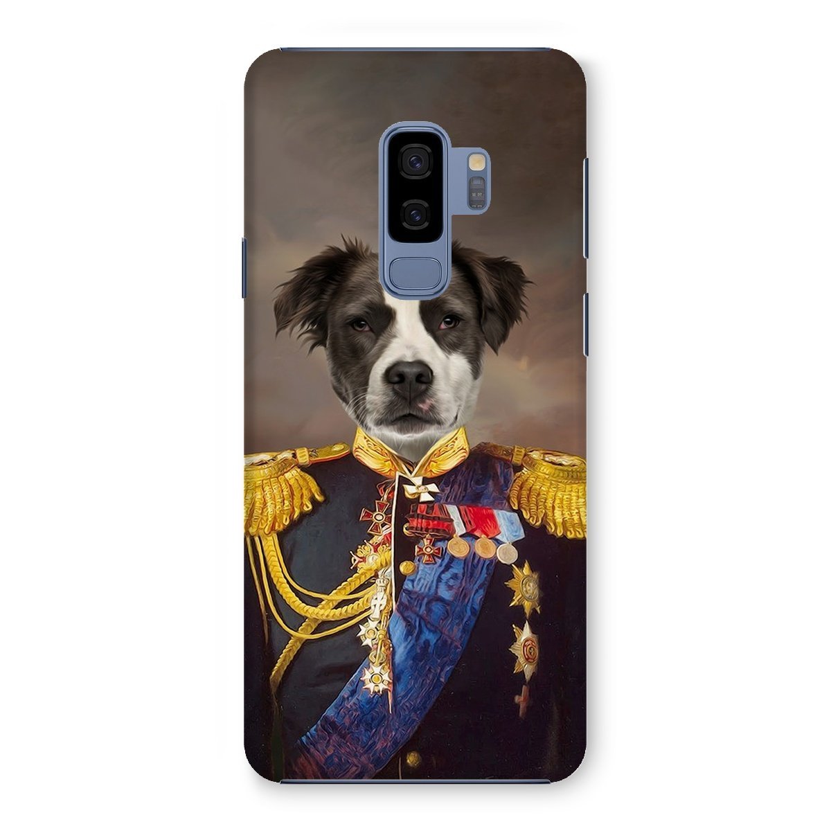 Pet Portraits | The Seasoned Sergeant: Custom Pet Phone Case | Paw & Glory
