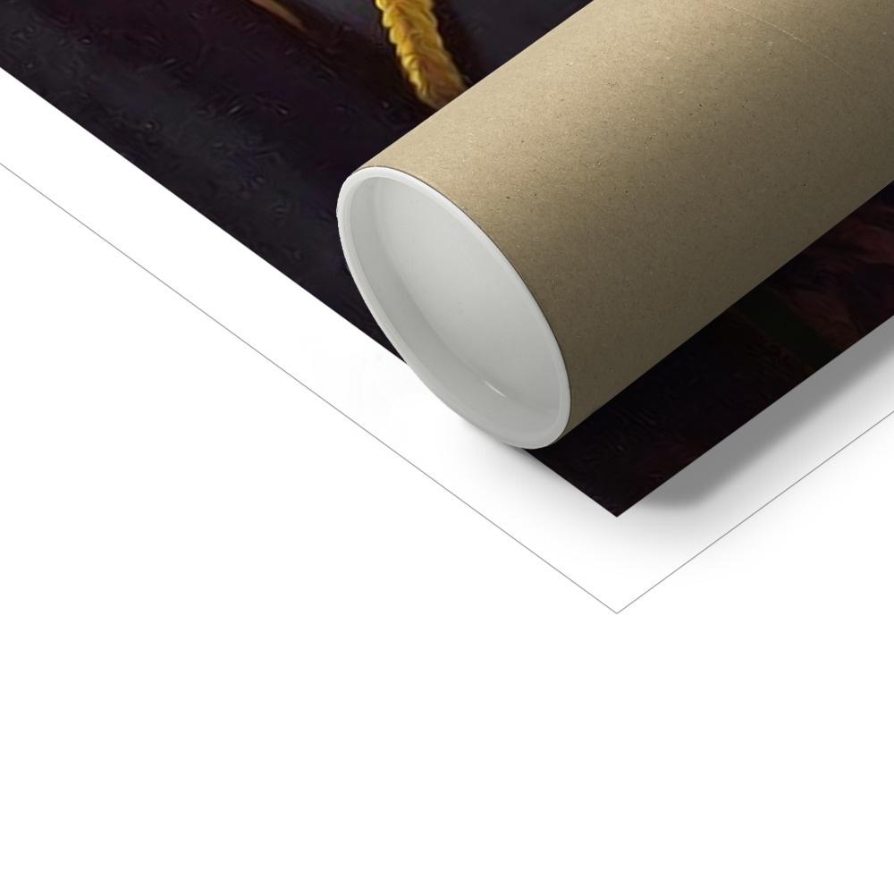 Pet Portraits | The Seasoned Sergeant: Custom Pet Poster | Paw & Glory