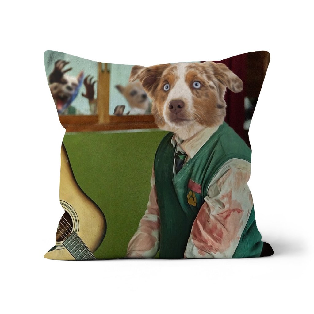Pet Portraits | The Selfless Friend (All Of Us Are Dead Inspired): Custom Pet Pillow | Paw & Glory
