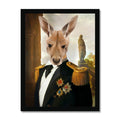 The Sergeant: Animal Art Framed Portrait