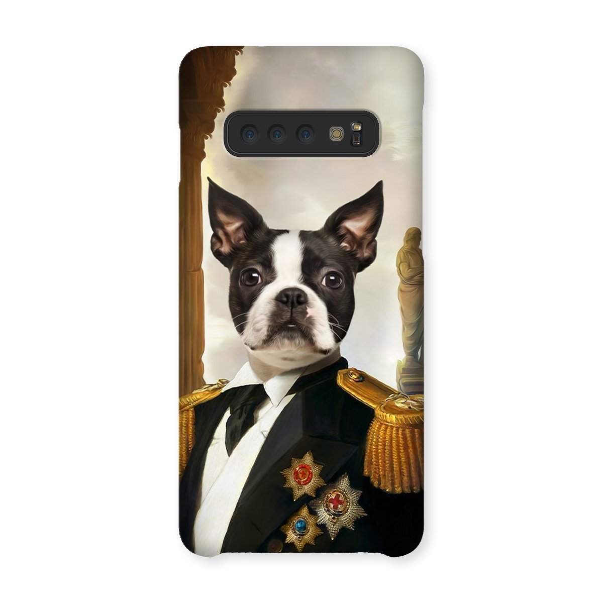 Pet Portraits | The Sergeant: Custom Pet Phone Case | Paw & Glory