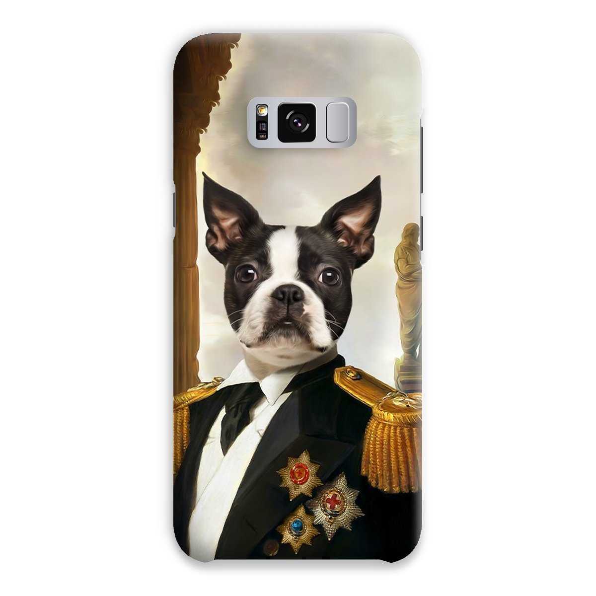 Pet Portraits | The Sergeant: Custom Pet Phone Case | Paw & Glory