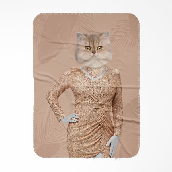 Coastal Glamour Star Custom Pet Blanket | Pet Lover Gift | Paw & Glory