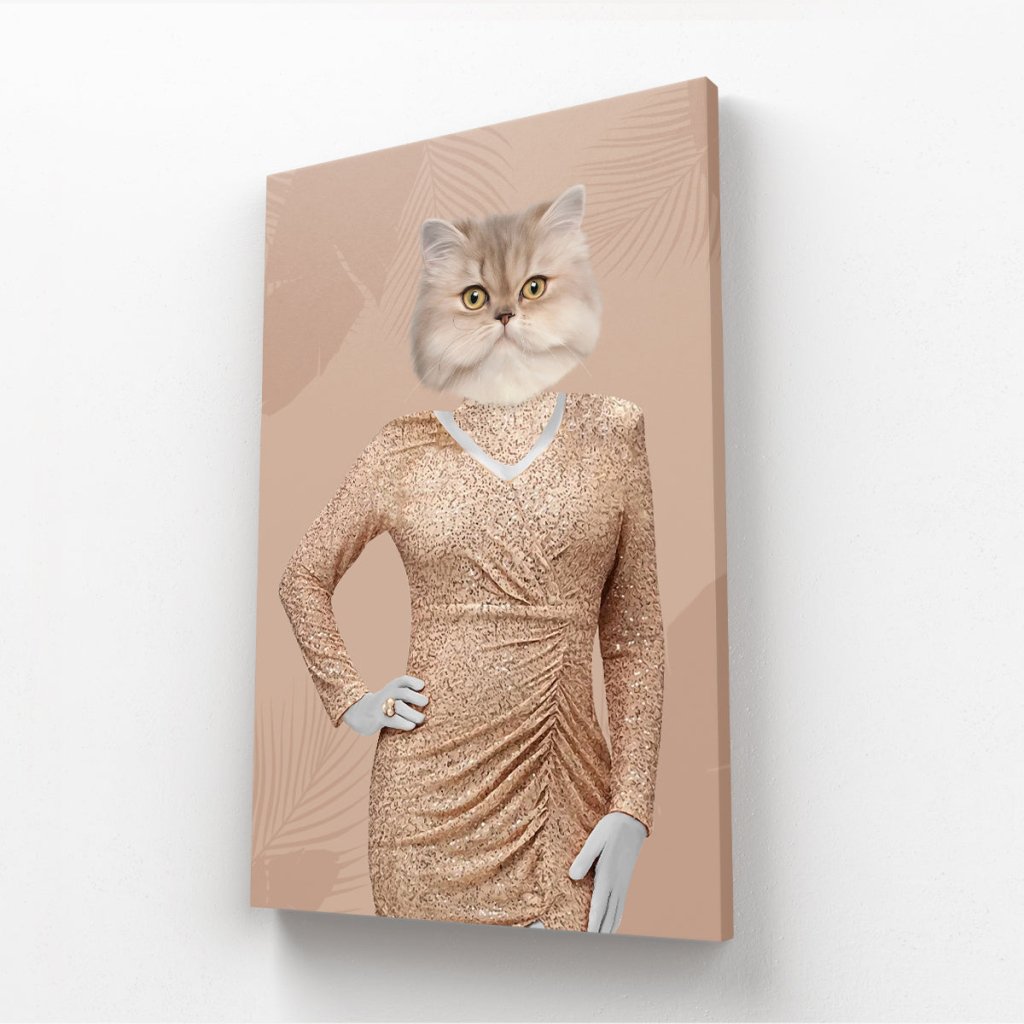 Pet Portraits | The Shannon (Real Housewives of Orange County): Custom Pet Canvas | Paw & Glory