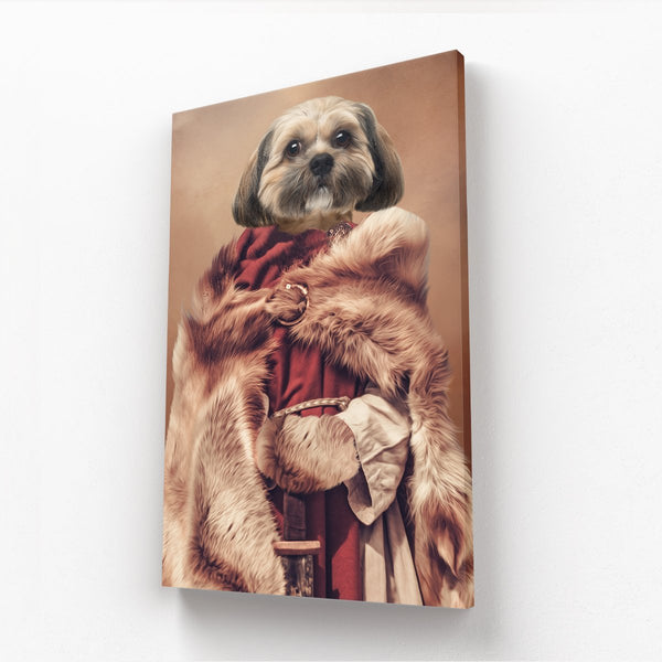 Viking Warrior Queen Custom Pet Canvas | Custom Pet Canvas | Paw & Glory
