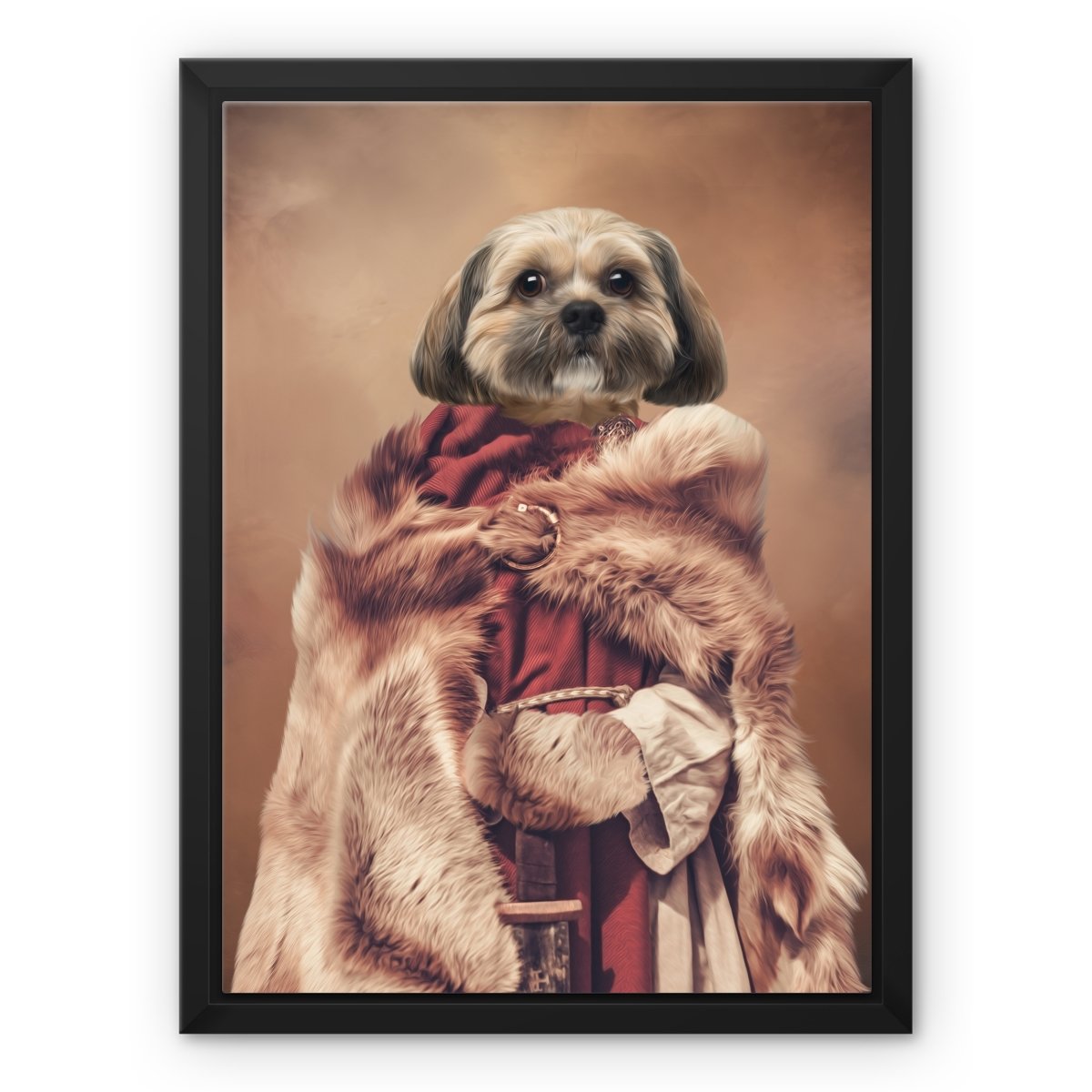Pet Portraits | The She Viking: Custom Pet Canvas | Paw & Glory
