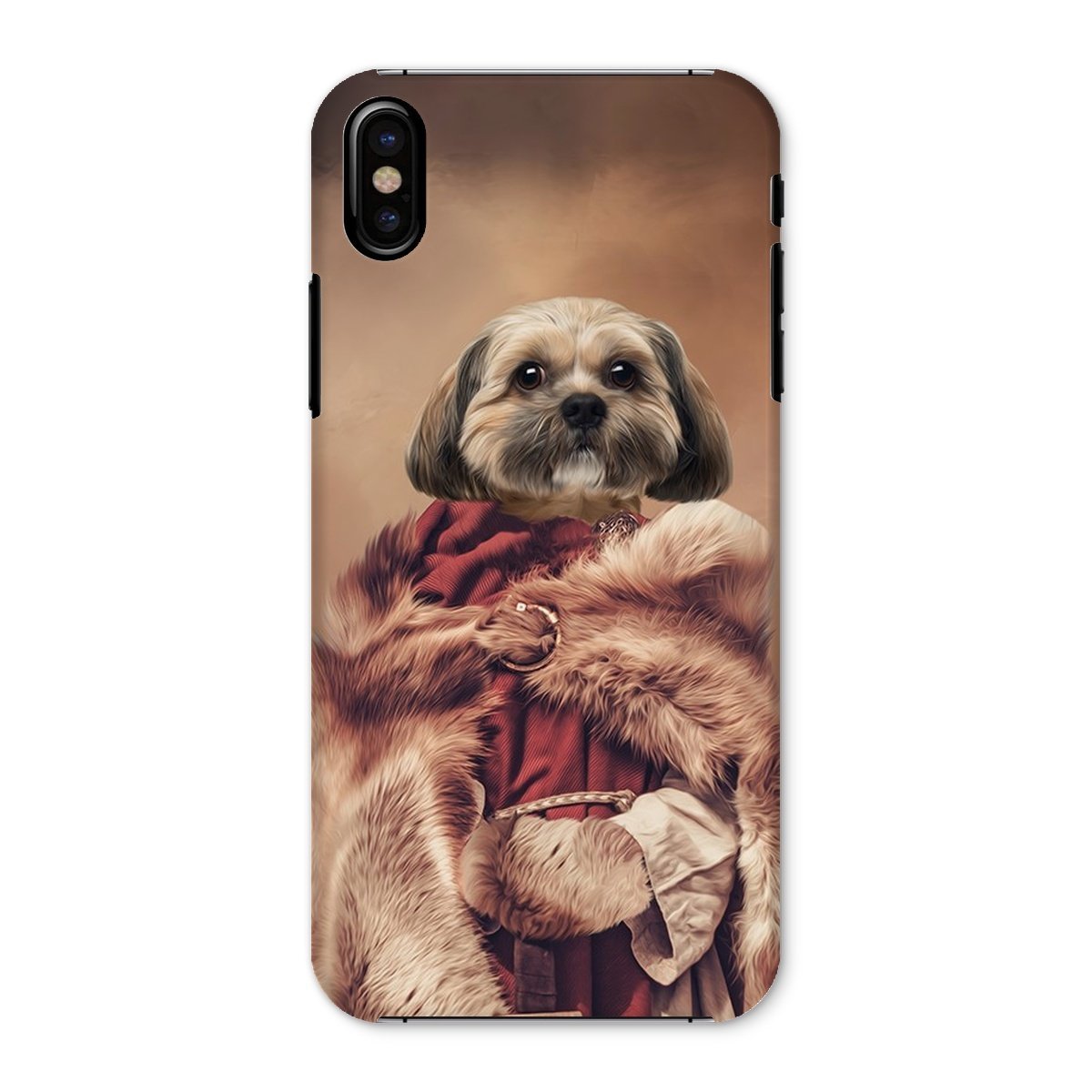 The She Viking: Custom Pet Phone Case - Paw & Glory - Dog Portraits - Pet Portraits