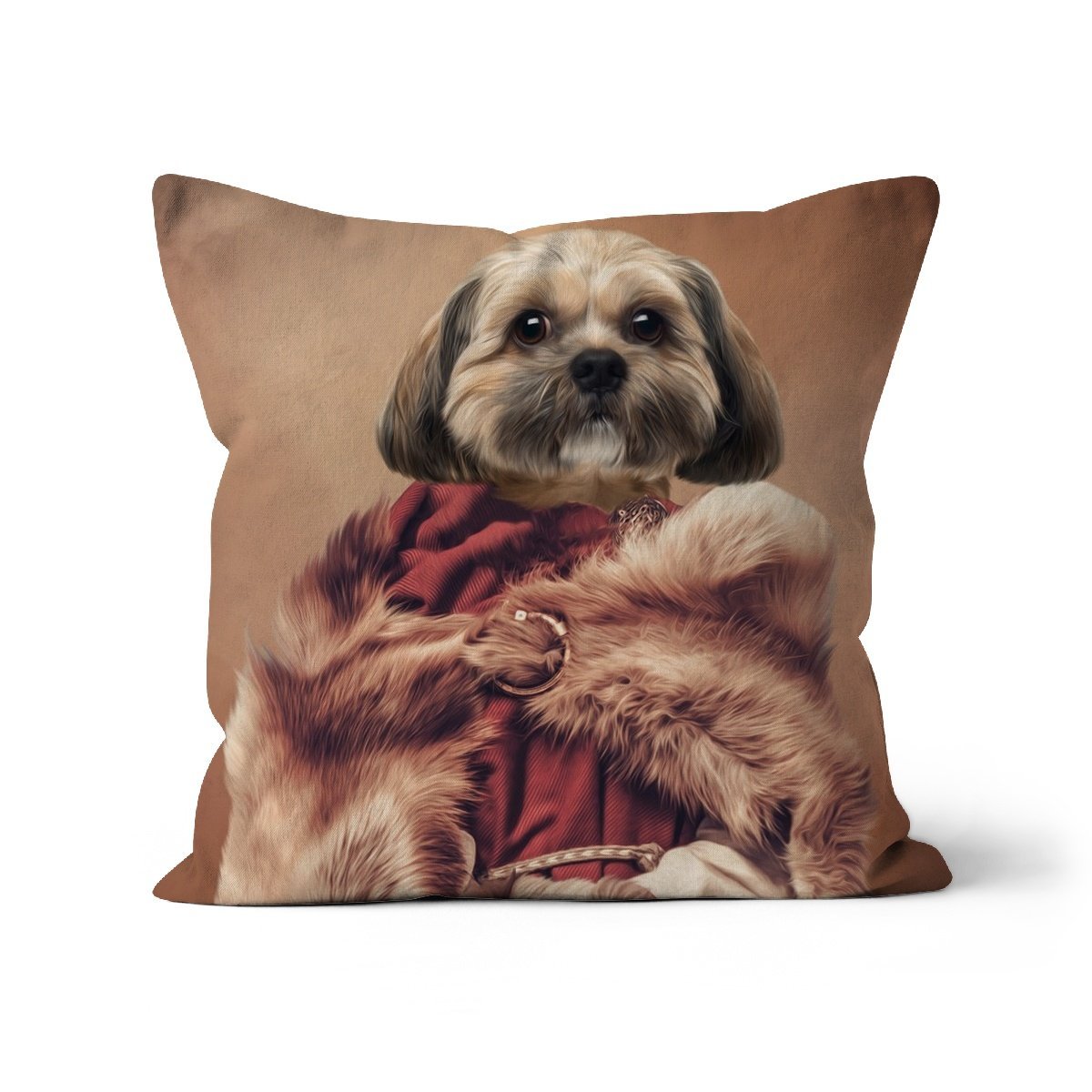 Pet Portraits | The She Viking: Custom Pet Pillow | Paw & Glory