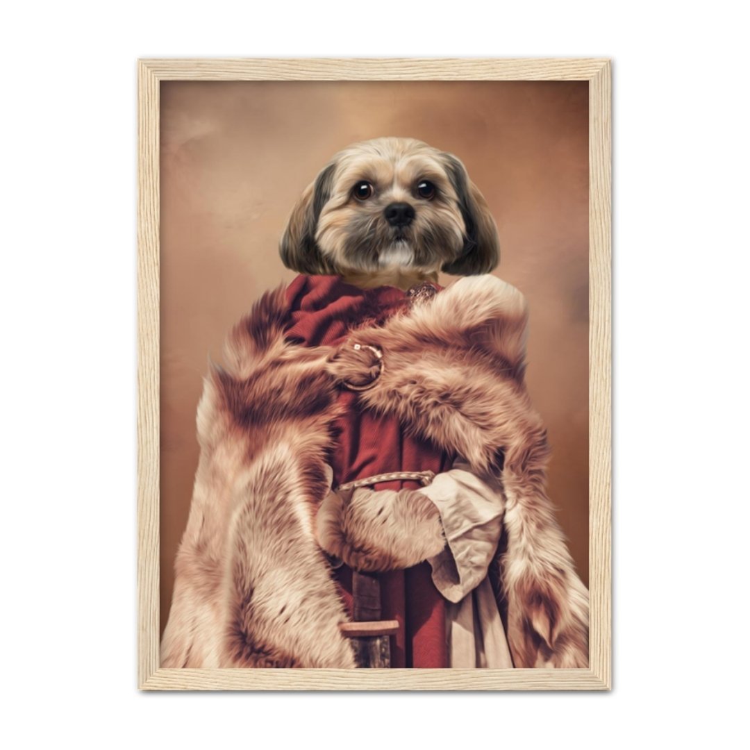 Pet Portraits | The She Viking: Custom Pet Portrait | Paw & Glory