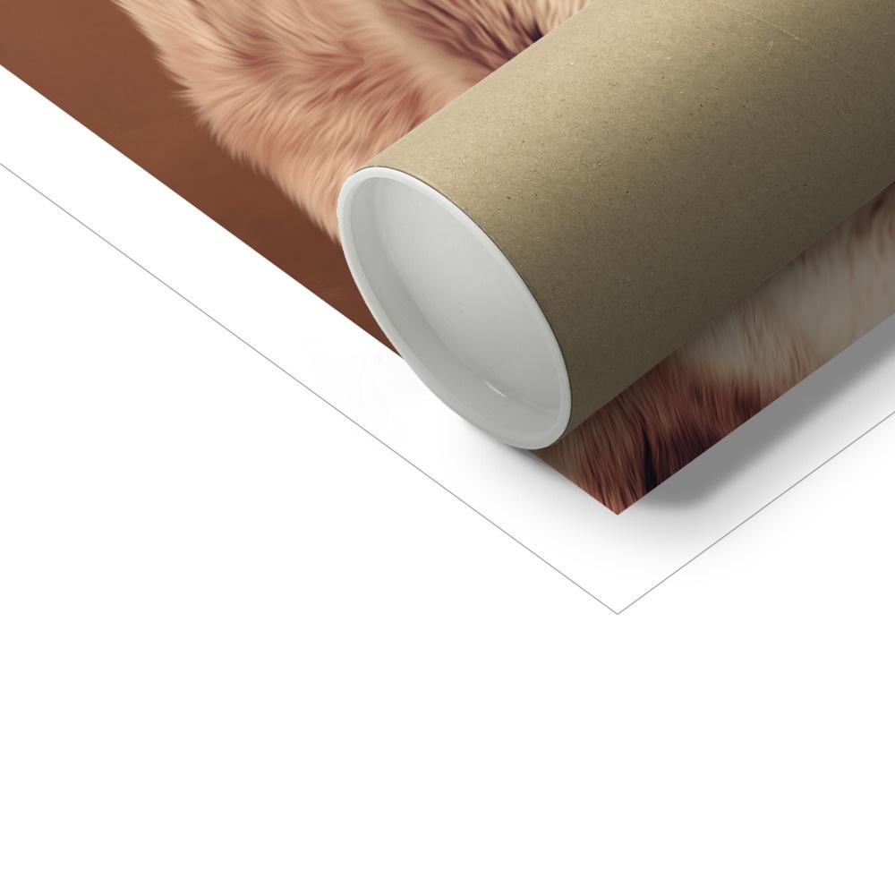 Pet Portraits | The She Viking: Custom Pet Poster | Paw & Glory