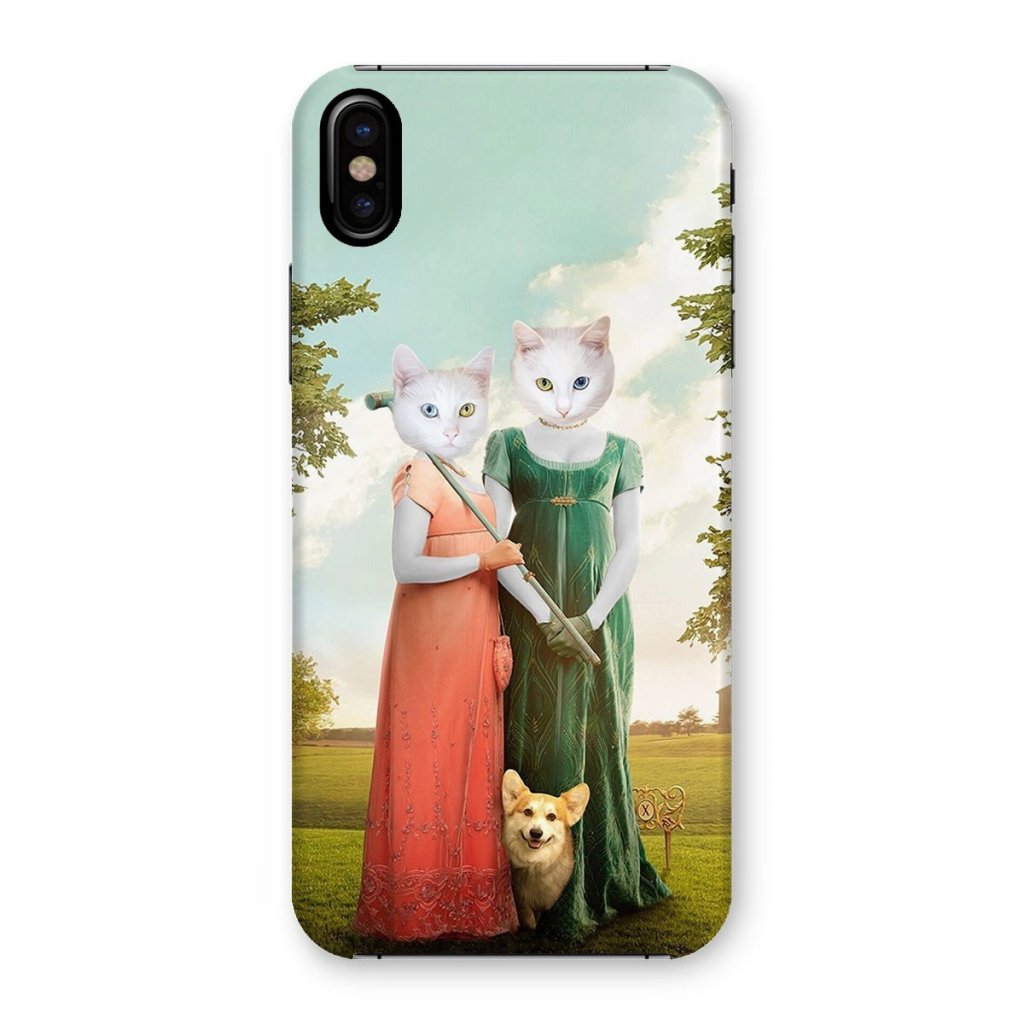 Pet Portraits | The Sisters (Bridgerton Inspired): Custom Pet Phone Case | Paw & Glory