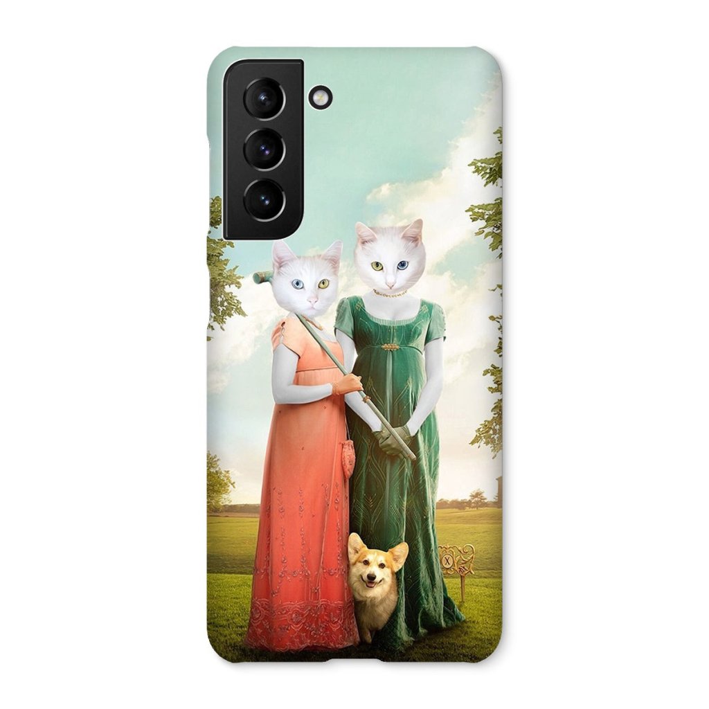Pet Portraits | The Sisters (Bridgerton Inspired): Custom Pet Phone Case | Paw & Glory