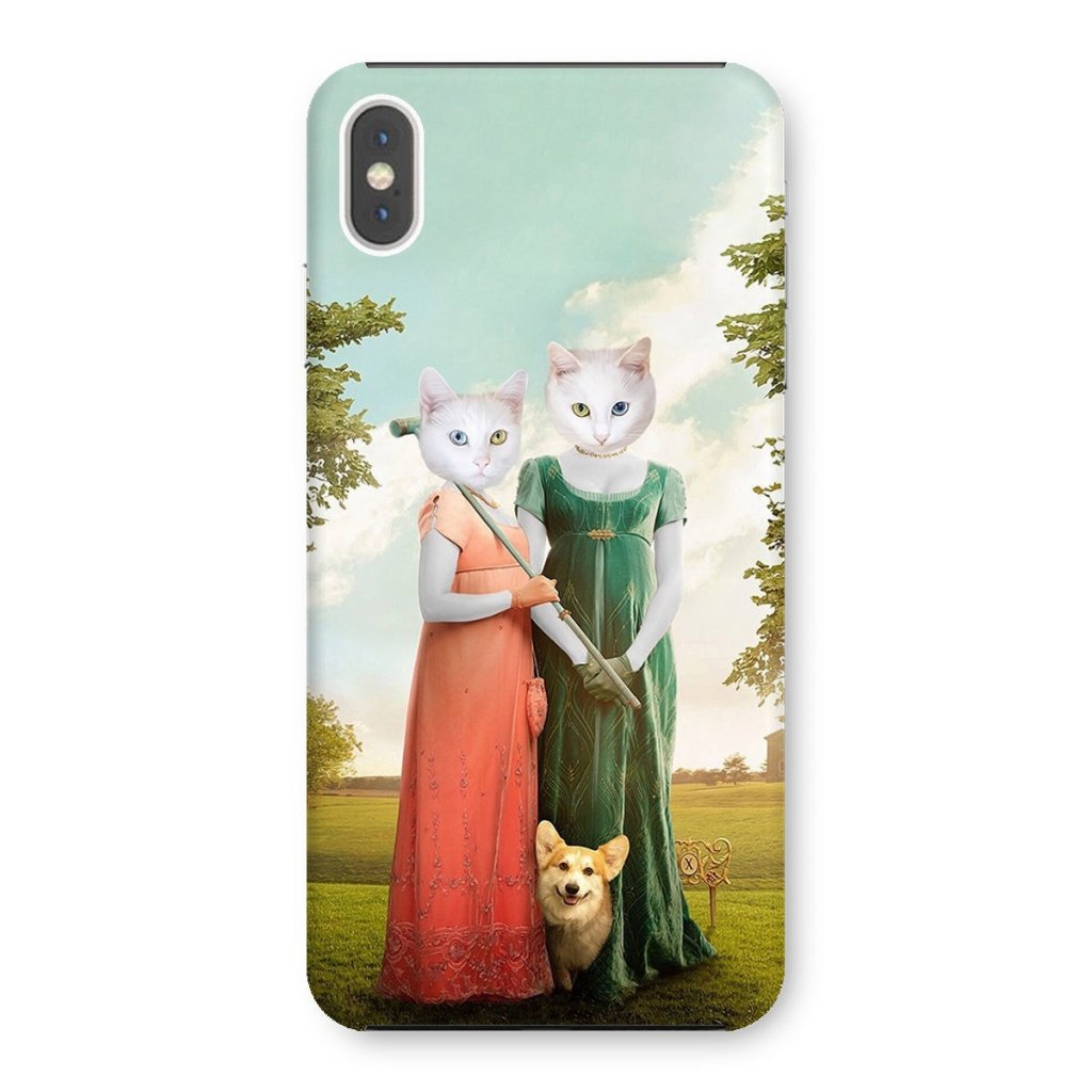 Pet Portraits | The Sisters (Bridgerton Inspired): Custom Pet Phone Case | Paw & Glory