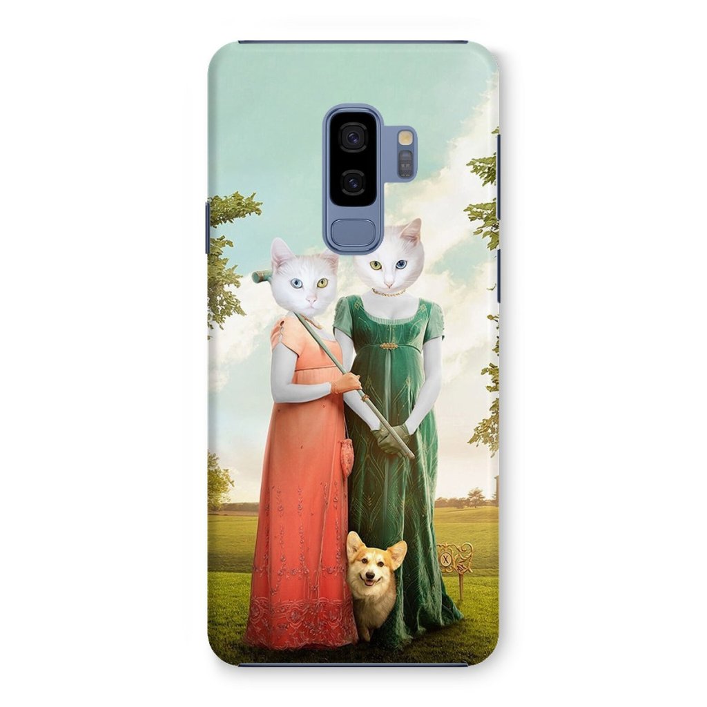 Pet Portraits | The Sisters (Bridgerton Inspired): Custom Pet Phone Case | Paw & Glory