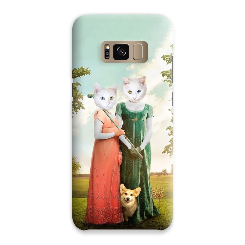 Pet Portraits | The Sisters (Bridgerton Inspired): Custom Pet Phone Case | Paw & Glory