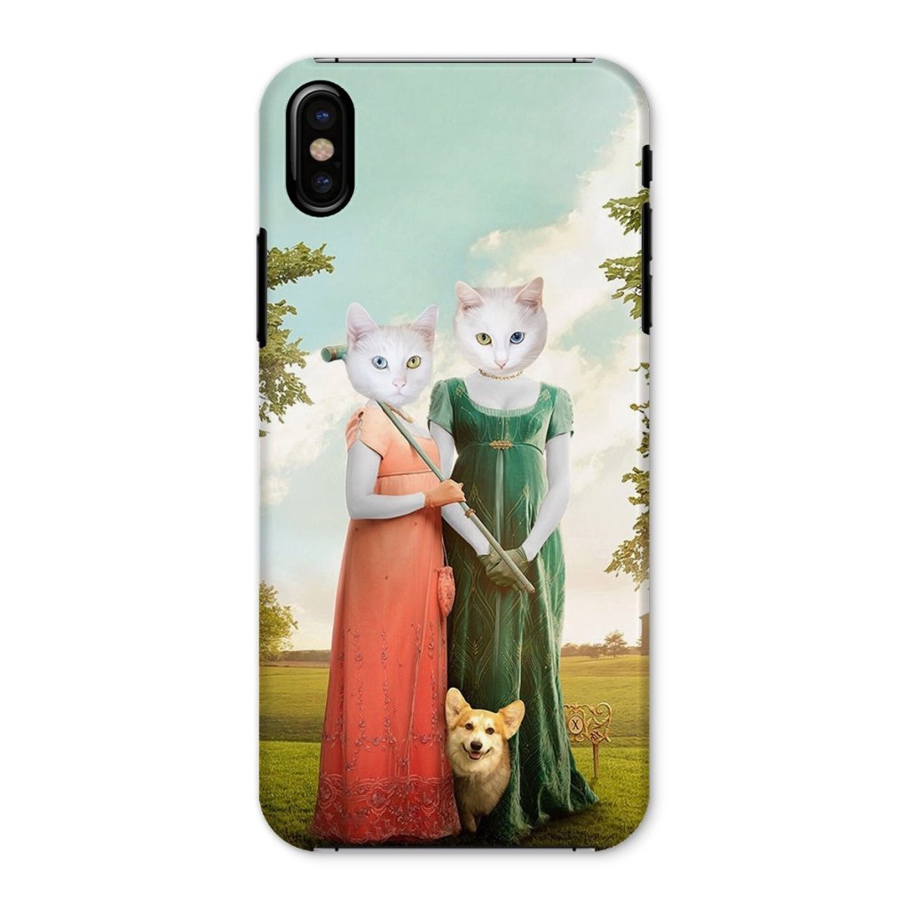 Pet Portraits | The Sisters (Bridgerton Inspired): Custom Pet Phone Case | Paw & Glory