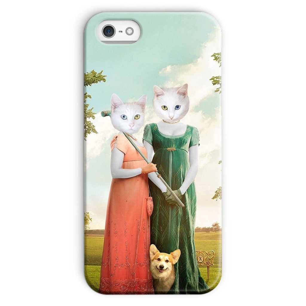 Pet Portraits | The Sisters (Bridgerton Inspired): Custom Pet Phone Case | Paw & Glory