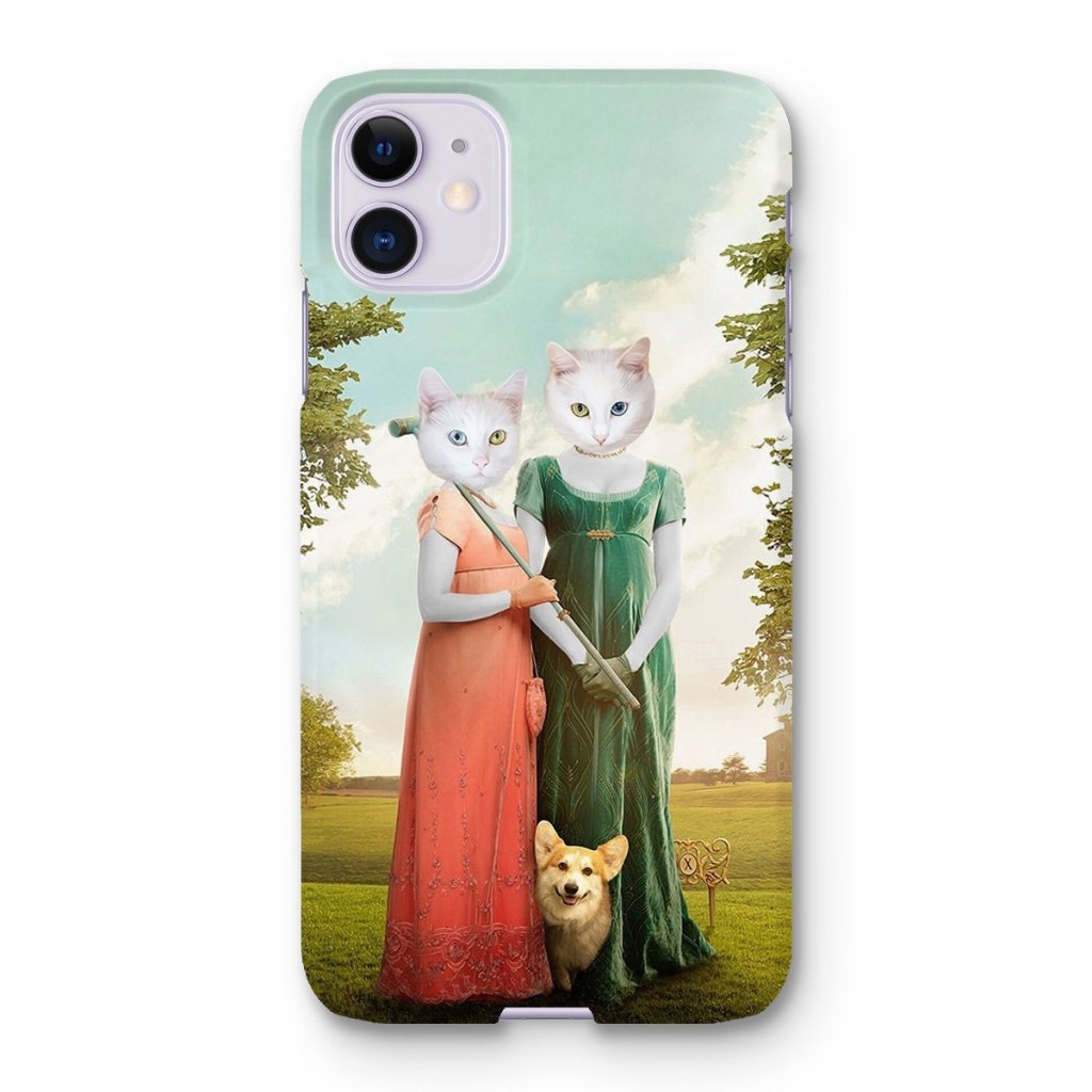 Pet Portraits | The Sisters (Bridgerton Inspired): Custom Pet Phone Case | Paw & Glory