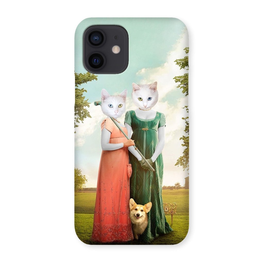 Pet Portraits | The Sisters (Bridgerton Inspired): Custom Pet Phone Case | Paw & Glory
