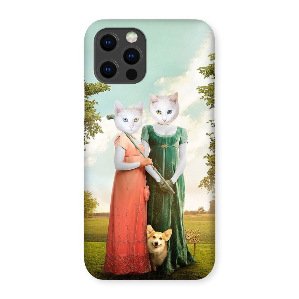 Pet Portraits | The Sisters (Bridgerton Inspired): Custom Pet Phone Case | Paw & Glory